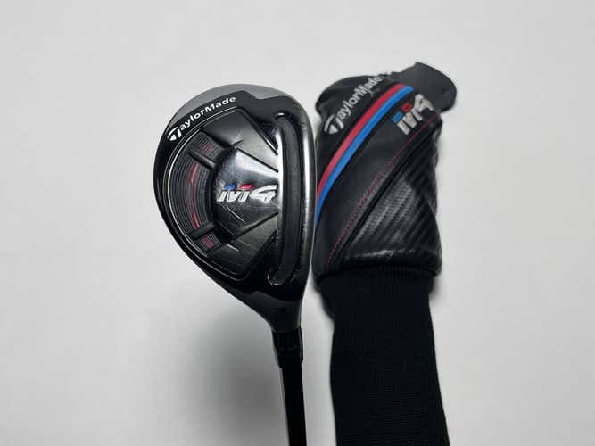 TaylorMade M4 3 Hybrid 19* Fujikura Atmos Red 7S Stiff Graphite Mens RH HC