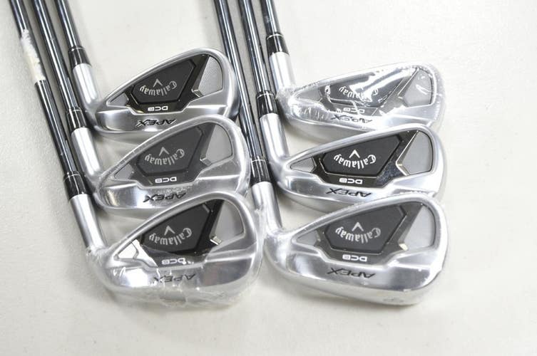 Callaway Apex 21 DCB 6-PW,AW Iron Set Regular Flex RH Recoil F3 Graphite #217050