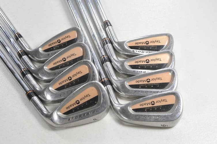 TaylorMade Firesole 3-PW Iron Set Stiff Flex Right DG S300 Steel  # 216175