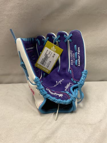 Used Rawlings ESB150PU BB/SB Glove RH Throw White 11 1/2" 11490-S000272404