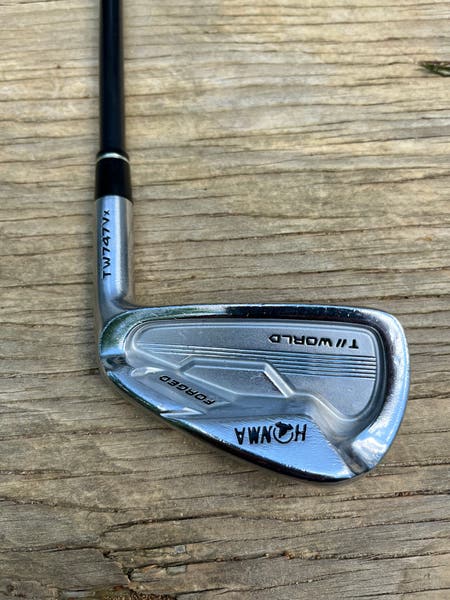 Honma TW747VX 6 Iron. Vizard IB-WF 85S Shaft. Golpride Tour Wrap