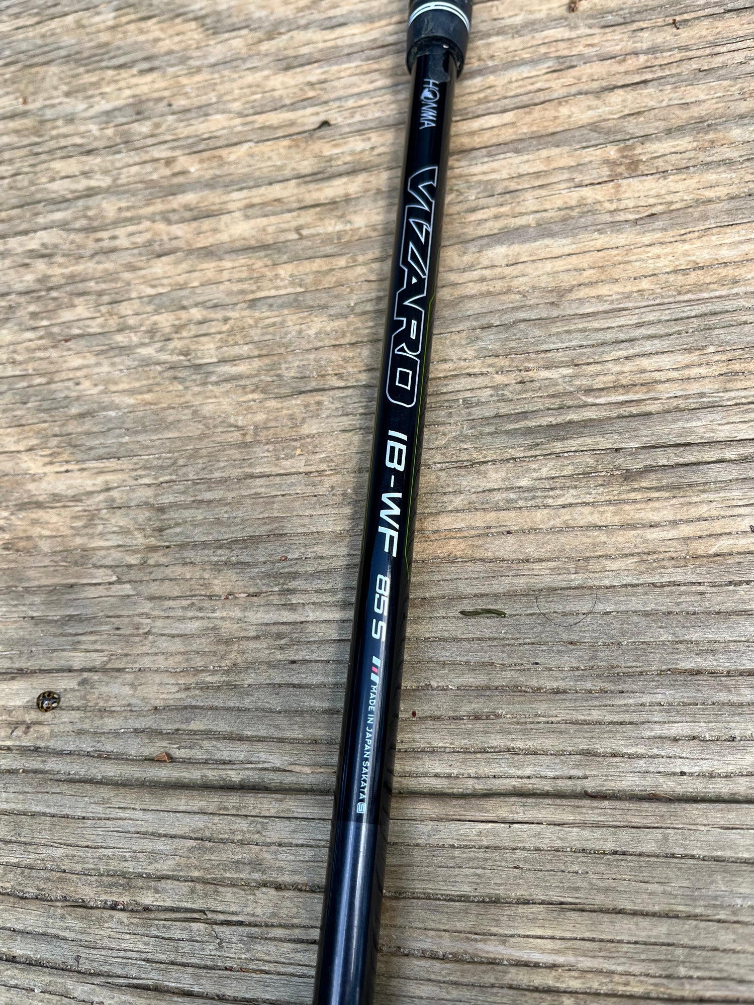 Honma TW747VX 6 Iron. Vizard IB-WF 85S Shaft. Golpride Tour Wrap