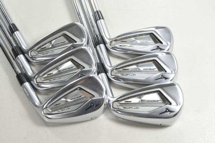Mizuno JPX 919 Hot Metal Pro 5-PW Iron Set Stiff Flex Right NS Pro Steel #217325