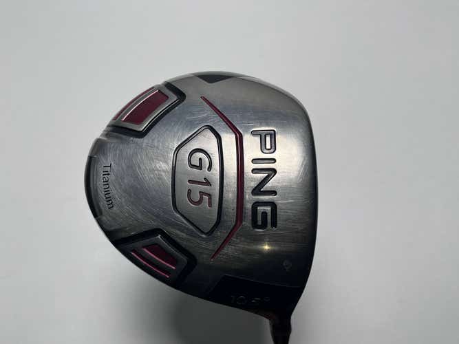 Ping G15 Driver 10.5* Aldila Serrano 60g Stiff Graphite Mens RH