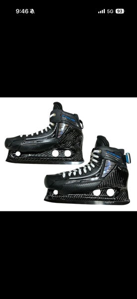 NHL Return True SVH One-Piece Pro Stock Size 10 Goalie Skates (Used) 52048