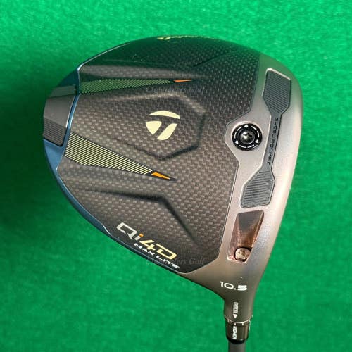 TaylorMade Qi4D Max Lite 10.5 Driver REAX Blue 40-A Graphite Seniors w/HC