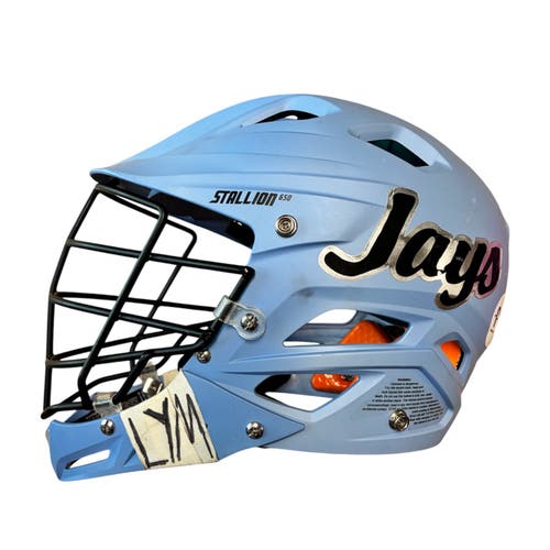 2017 Game Used Johns Hopkins STX Stallion 650 Helmet Medium