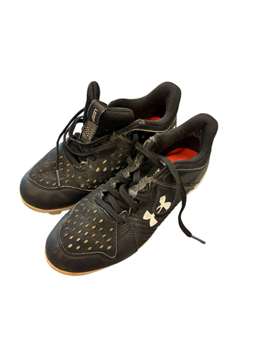 Used Under Armour LEADOFF BB/SB Cleats Black Junior 03.5 11682-S000131619