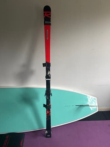 Men's 2020 Rossignol Hero (DT) FIS GS Pro 193 cm Racing Skis With Bindings Max Din 18 (Used)