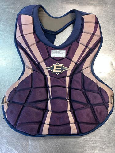 Used Easton CHEST PROTECTOR Catchers Chest Protector Navy Blue Junior 11868-S000069186