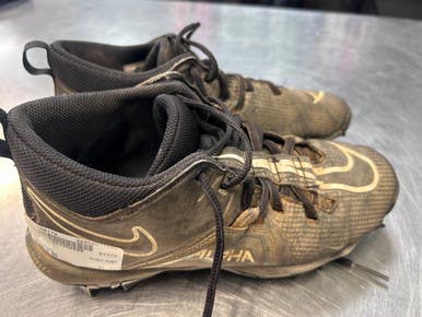 Used Nike FAST BB/SB Cleats Black Junior 06 11868-S000069178