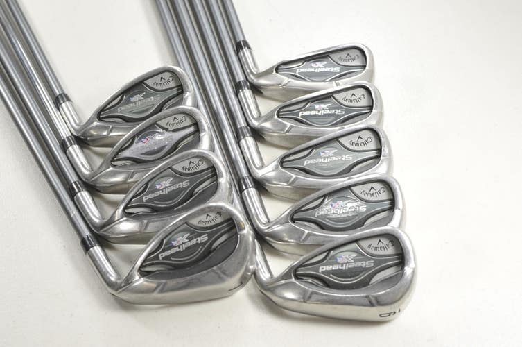 Callaway Steelhead XR 5-PW,AW,SW,LW Iron Set Regular RH Ozik Graphite # 211191