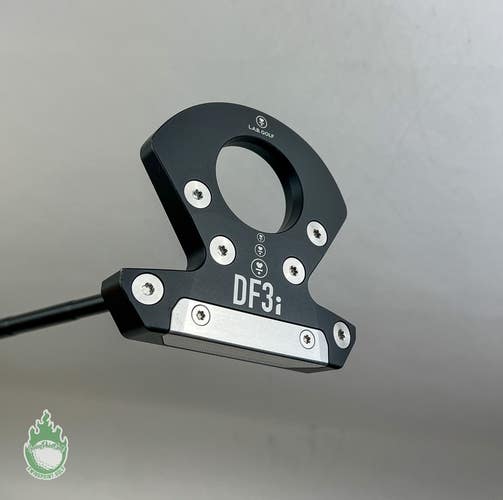 Used Right Handed L.A.B. Golf DF3i Putter 34" Black Steel Golf Club