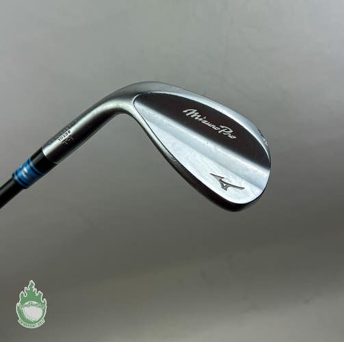 Used LH Mizuno T-1 White Satin P Grind Wedge 54*-10 Wedge Graphite Golf Club