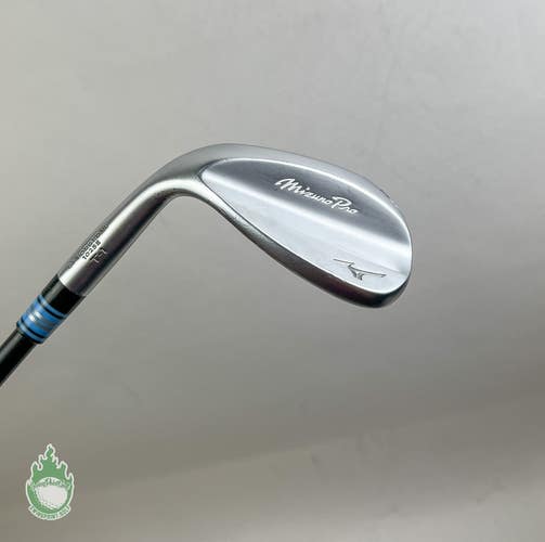 Used LH Mizuno T-1 White Satin V Grind Wedge 58*-10 Wedge Graphite Golf Club