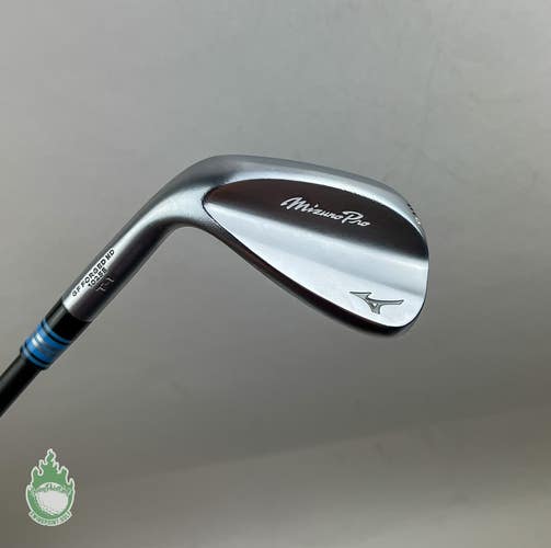 Used LH Mizuno T-1 White Satin S Grind Wedge 50*-08 Wedge Graphite Golf Club