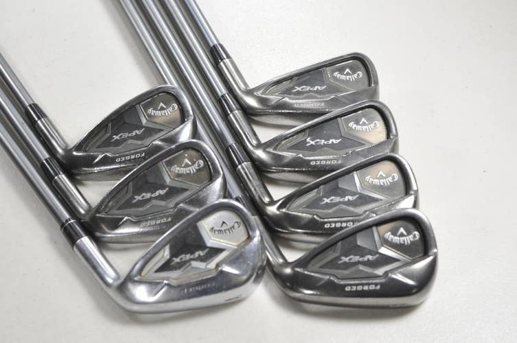 Callaway Apex 19 5-PW,AW Iron Set Regular Flex RH Catalyst 5.5 Graphite # 217090