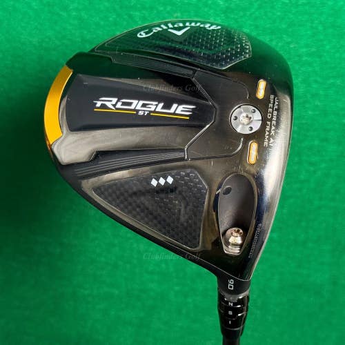 TOUR ISSUE Callaway Rogue ST Triple Diamond 9 Driver Tensei Blue 55g Stiff w/HC