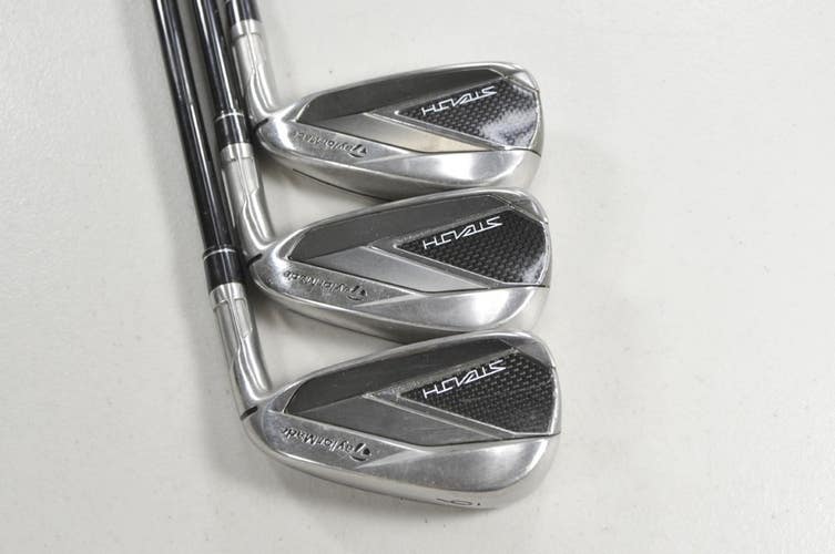 TaylorMade Stealth Single 4, 5, 6 Irons Stiff Flex RH Ventus 7 Graphite # 217314