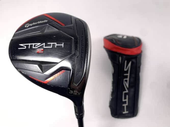 TaylorMade Stealth 2 3HL Fairway Wood 16.5* Ventus Red TR 5-A Senior RH HC
