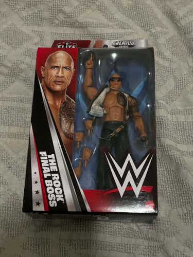 The Rock Final Boss WWE Elite Collection Greatest Hits Action Figure New