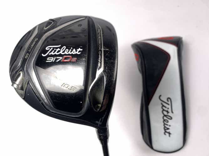 Titleist 917 D2 Driver 10.5* Diamana Blue S+60x5ct 60g Stiff RH HC -1''