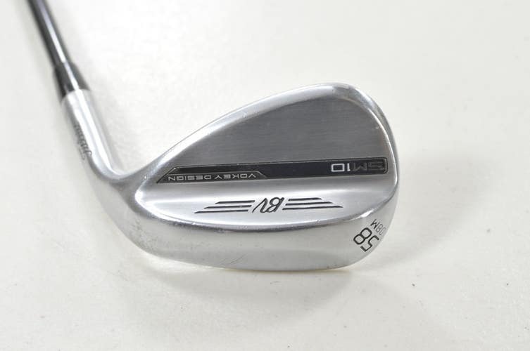 Titleist Vokey SM10 Nickel 58*-08M Wedge Right DG S400 Stiff Flex Steel # 217334