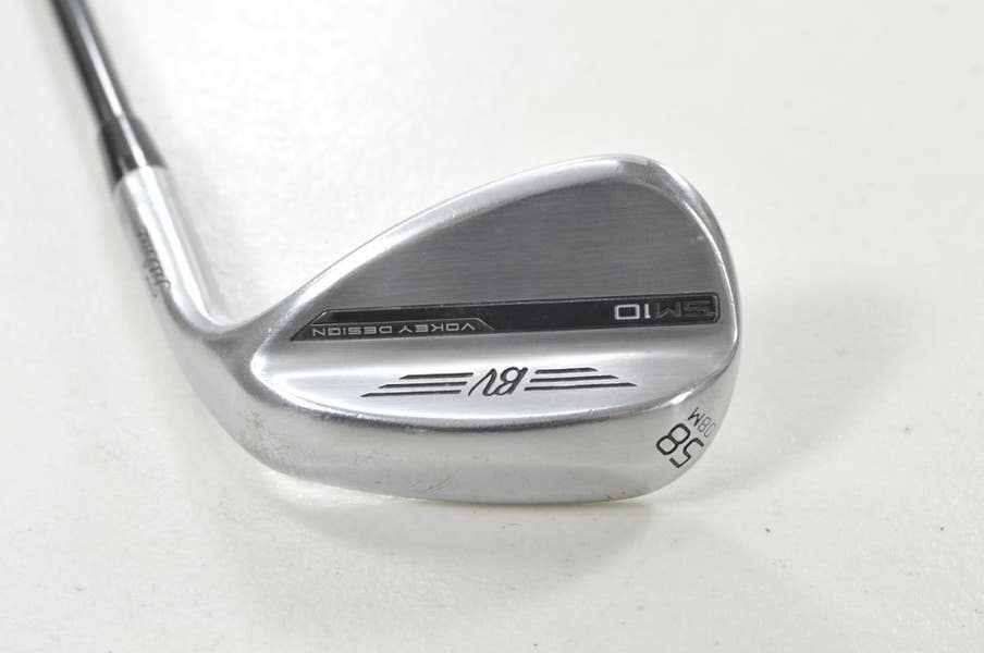 Titleist Vokey SM10 Nickel 58*-08M Wedge Right DG S400 Stiff Flex