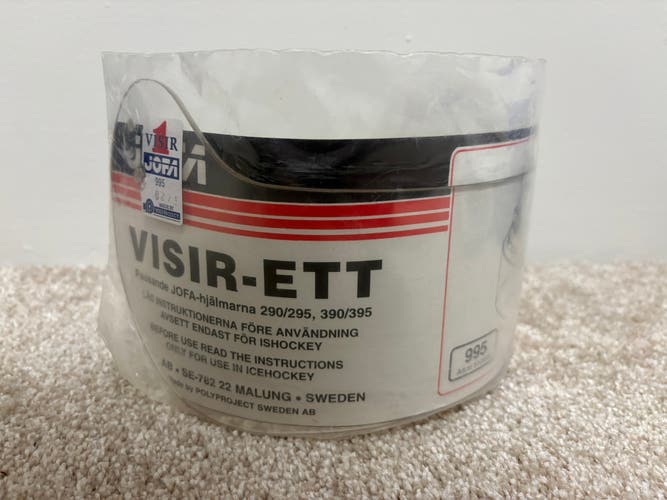 Jofa Visor Visir 1 995 Visir-Ett For Jofa 366 390 290 Helmets Made In Sweden - Used