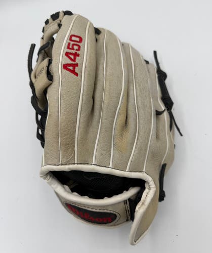 Wilson A450 LH Baseball Glove 11.5"