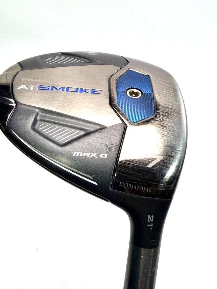 Callaway Ai Smoke Max D 7 Wood 21 Cypher Black Senior Flex 42