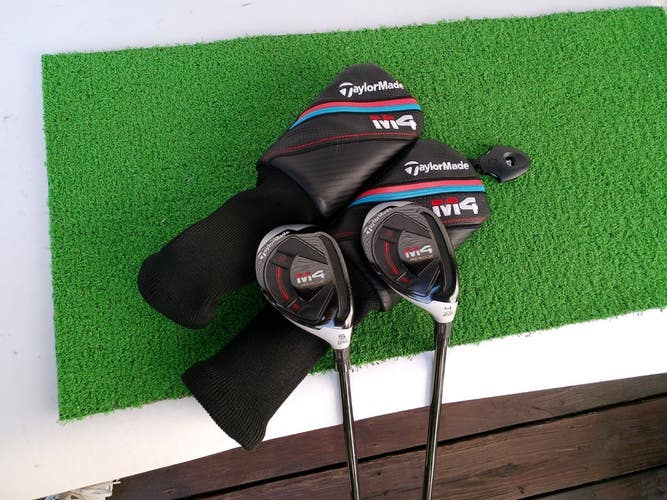 TaylorMade M4 (4H & 5H) Hybrid Set w/ Fujikura ATMOS Regular Flex Shafts