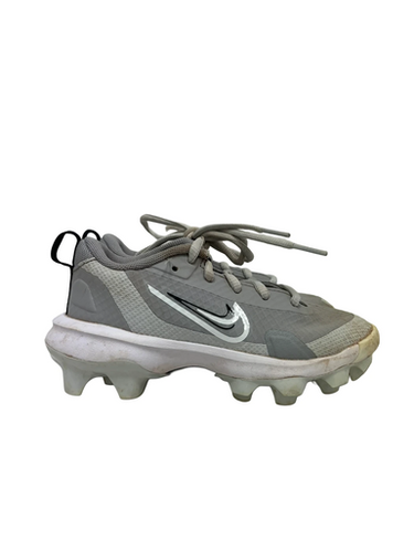Used Nike TROUT BB/SB Cleats Grey Youth 11.0 11692-S000148602