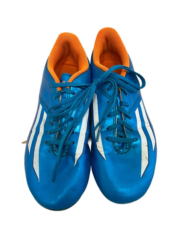 Used Adidas F5 Soccer Cleats Carolina Blue Junior 05 11692-S000149681