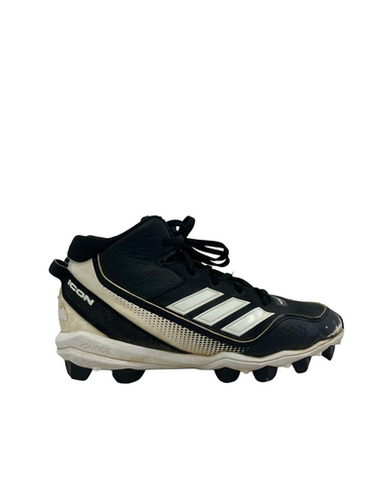 Used Adidas ICON MID BB/SB Cleats Black Junior 04 11692-S000150034