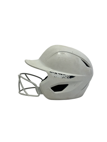 Used Easton GHOST Batting Helmet w/Mask White One Size 11692-S000150097