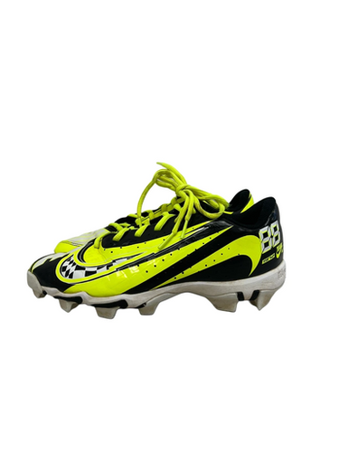 Used Nike VAPOR ULTRAFLY KEY BB/SB Cleats Black And Optic Yellow Junior 05.5 11692-S000150111