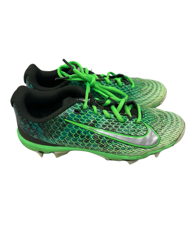 Used Nike VAPOR SHARK CEEDEE LAMB Jr FB Cleats Green Junior 05.5 11692-S000150145