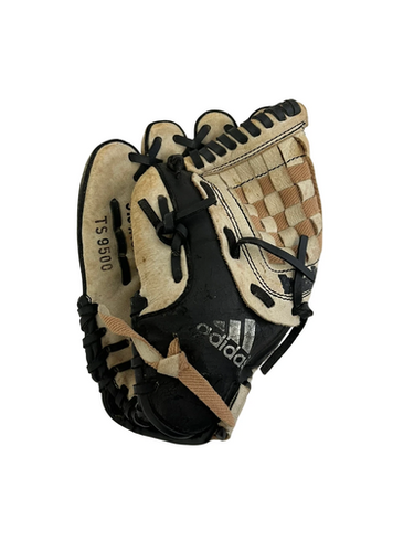 Used Adidas EASY CLOSE BB/SB Glove T-ball Black 9 1/2" 11692-S000150124