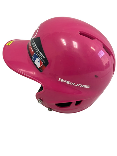 Used Rawlings MLTBH-R1 Batting Helmet No Mask Pink One Size 11692-S000150225