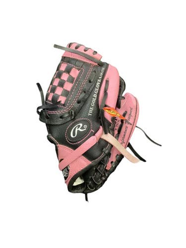 Rawlings (Used) Pink Right Hand Throw 9" Baseball Glove
