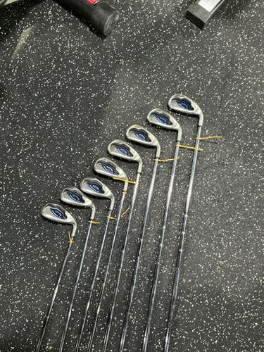 Used Callaway STEELHEAD X-16 Mens Iron Set RH 3I-PW 10743-S000477673