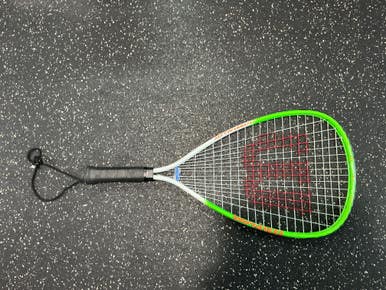 Used Wilson HYPER ALLOW Adult Racquetball Racquet Green Unknown 10743-C000478166