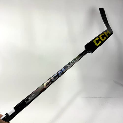 New Regular CCM Black and Gold Tacks XF Pro | 26" Paddle | P31 Curve Grip | J223