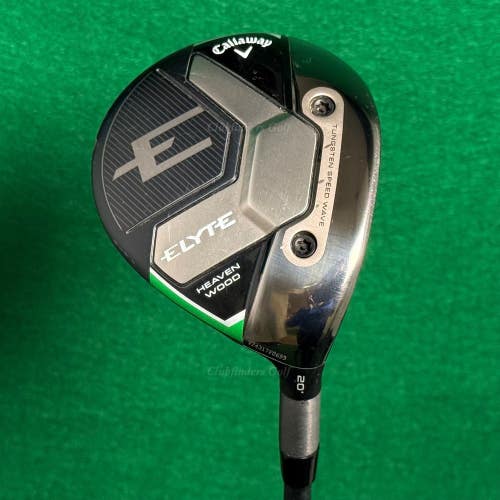 Callaway ELYTE 20 Fairway Heaven Wood Mitsubishi Vanquish 5/R2 Seniors w/ HC