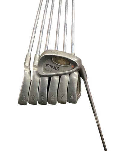 Used Ping I3 BLADE ORANGE DOT Mens Iron Set RH 3I-9I 11443-S000205146