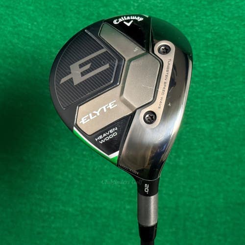Callaway ELYTE 20 Heaven Wood Fairway Mitsubishi Vanquish 5/R2 Seniors w/ HC