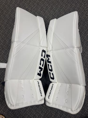 28" +1 CCM Phenom Goalie Leg Pads (New)