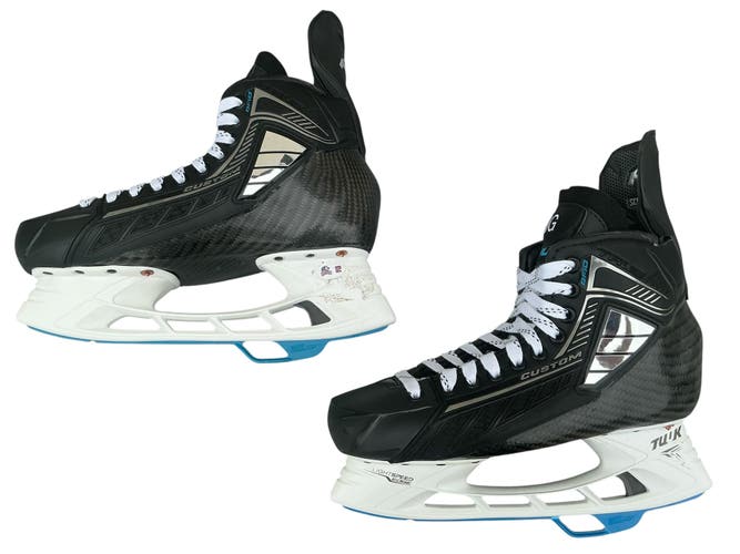 NHL Return True SVH Custom Pro Stock Hockey Skates Size 9 12593