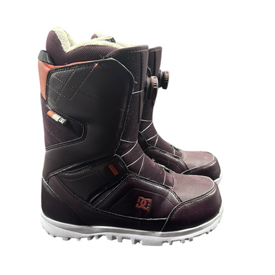 Used DC Shoes SEARCH Womens Snowboard Boots Maroon Senior 8.5 11375-S000377155